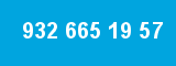 932 665 19 57